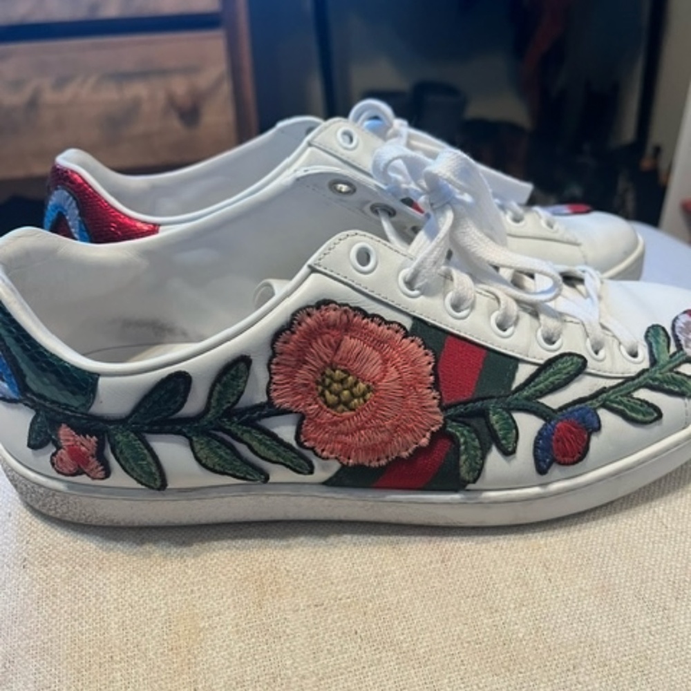 Gucci Ace floral sneakers